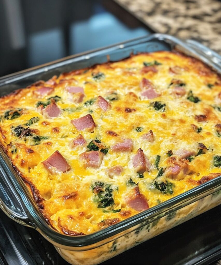 Ham and Cheese Breakfast Casserole – A Perfect Start to the Day