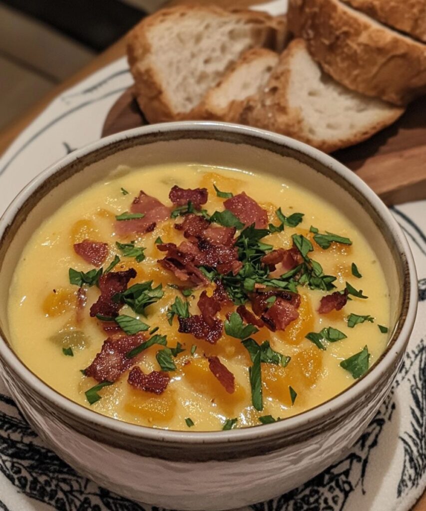 Loaded Baked Potato Soup – Like a Hug in a Bowl