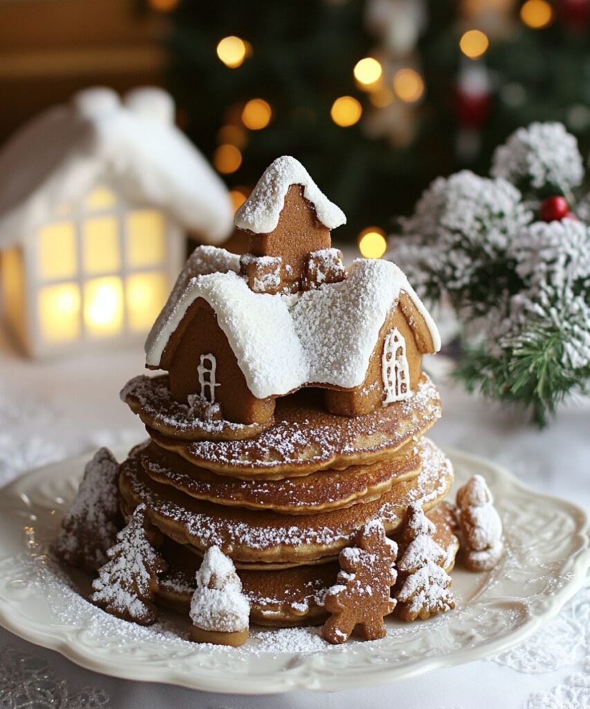 Gingerbread Pancakes – The Breakfast Santa Would Approve