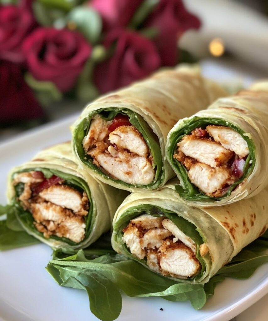 Chicken Caesar Wraps – A Salad That Travels