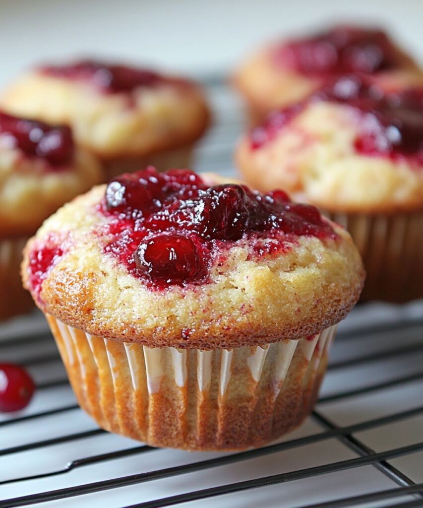 Cranberry Sauce Muffins – Sweet, Tangy, and Perfectly Repurposed