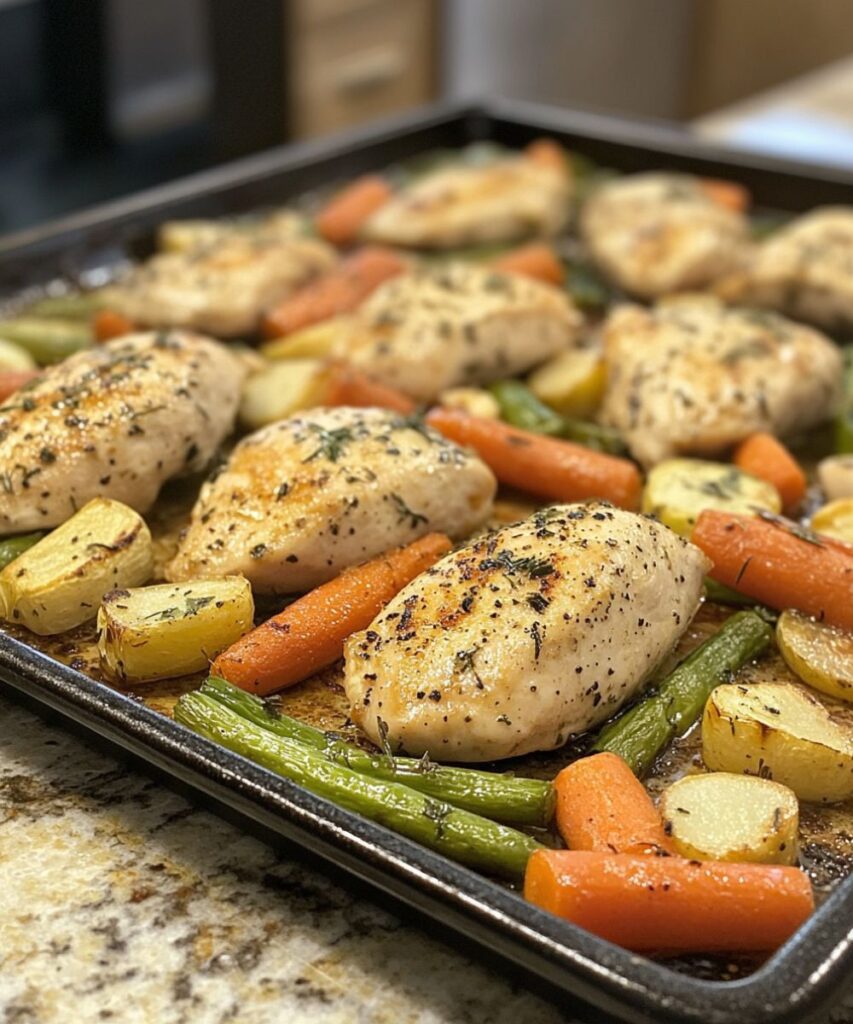 Sheet Pan Chicken and Vegetables – Easy, Balanced, and Totally Delicious