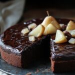 Crousti-Fondant Chocolate-Pear Cake