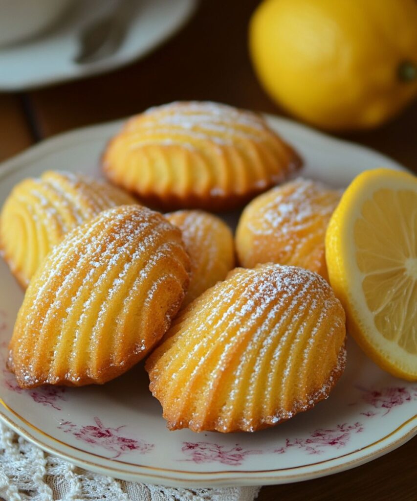 Spanish Lemon Madeleines