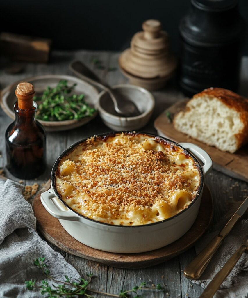 Mac and Cheese with Breadcrumbs – A Crispy, Cheesy Delight