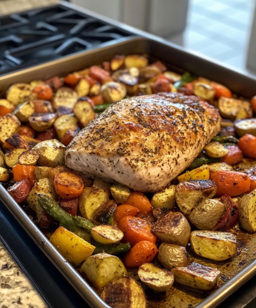 Sheet Pan Turkey Breast with Vegetables – A One-Pan Wonder