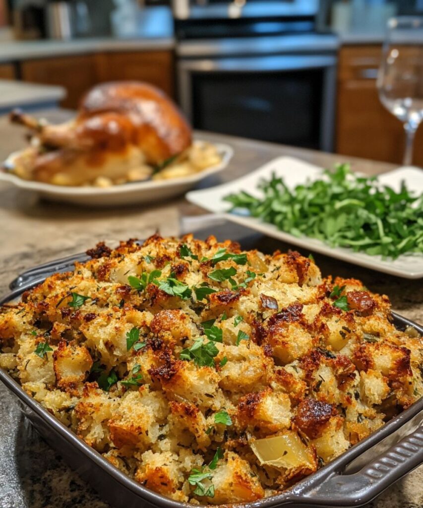 Classic Herb Stuffing – The Side Dish That Steals the Show