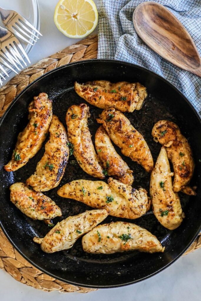 Lemon Chicken Strips