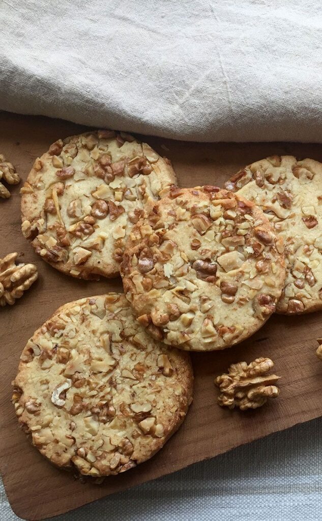 Walnut and Almond Biscuits