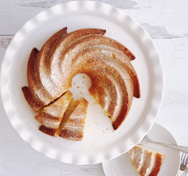 Ricotta and Apple Bundt Cake