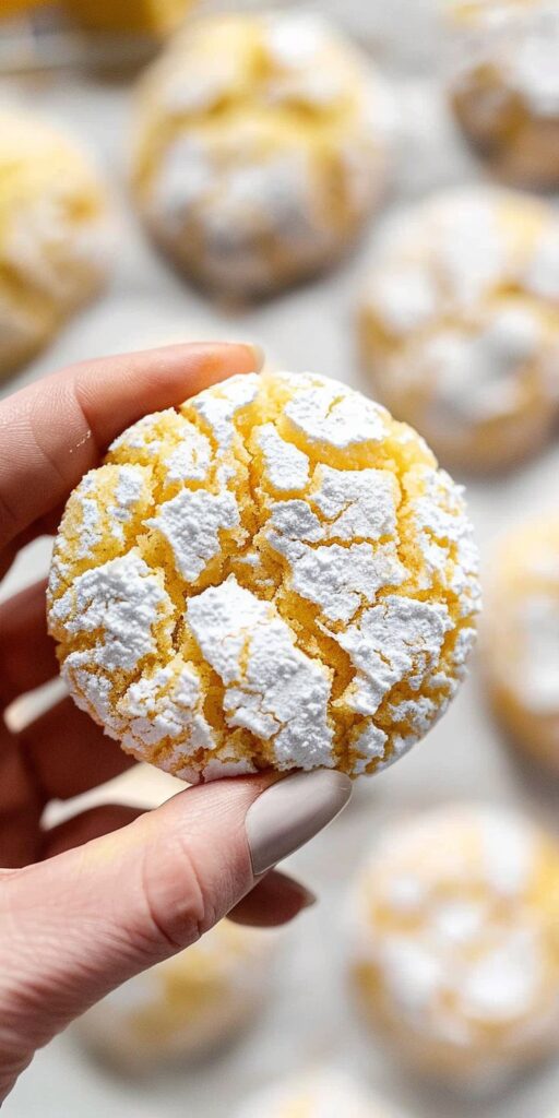 Moroccan Lemon Cookies