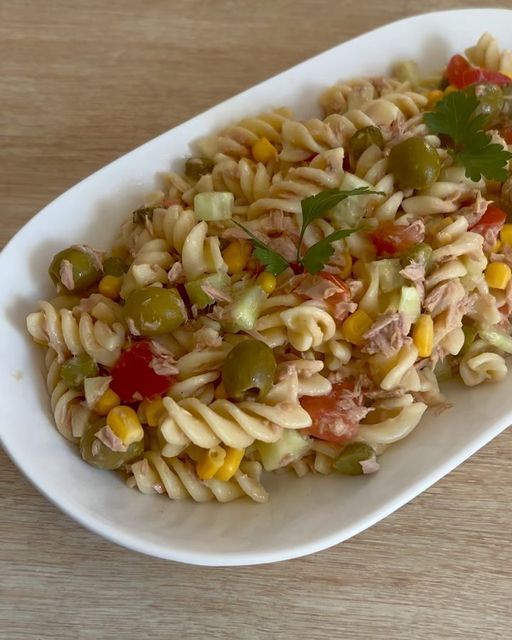 RECIPE FOR COLD PASTA SALAD WITH TUNA