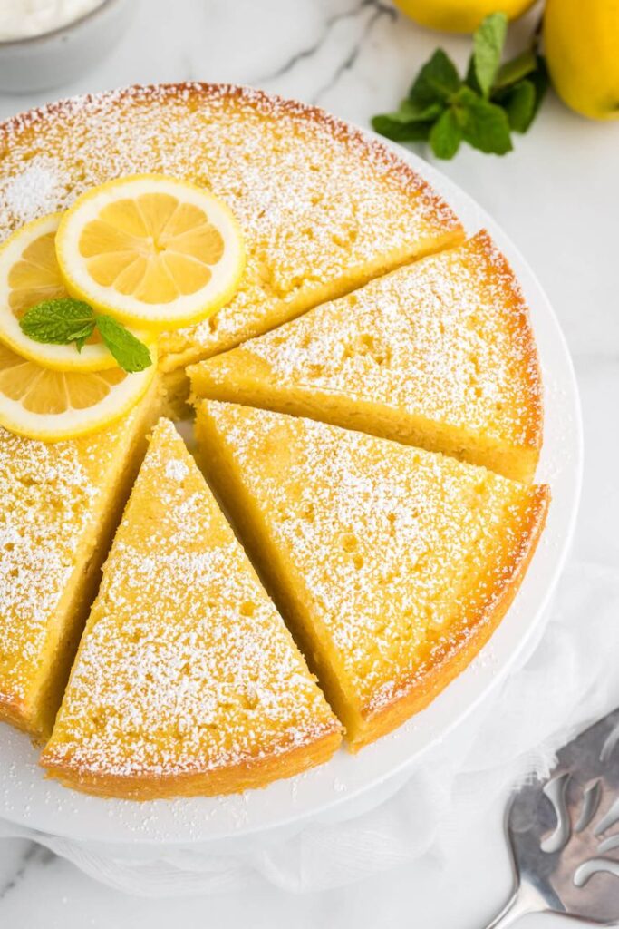 Lemon and Ricotta Magic Cake