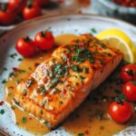 Salmon Fillets Mediterranean Style