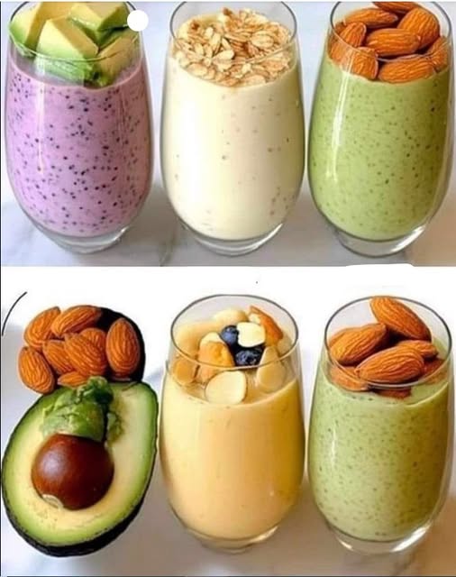 4 smoothies to enjoy with different types of nuts.