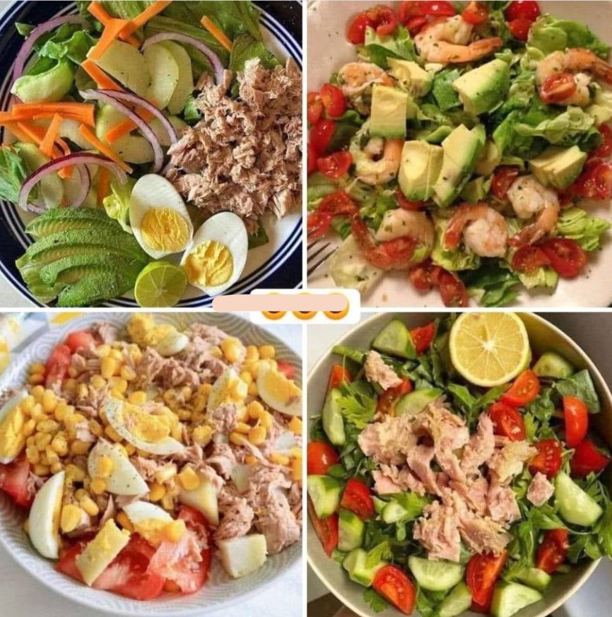 Salads 🥗 🍗🥦🍅🥑🥕🥗