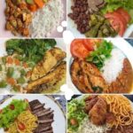 Balanced meals 🍚🥩🥕🍅🍝🥬
