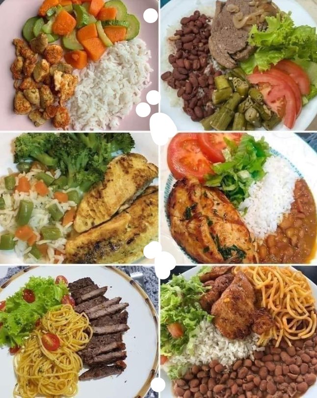 Balanced meals 🍚🥩🥕🍅🍝🥬