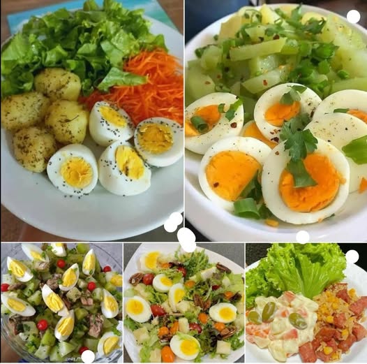 👩‍🍳Delicious, balanced, low-calorie salad options 🥗 for weight loss!