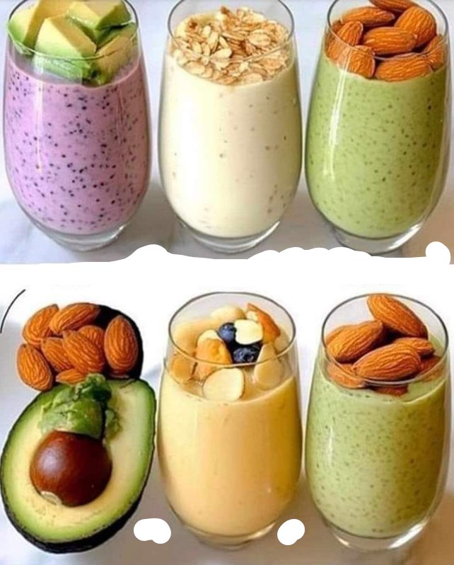 4 smoothies to enjoy with different types of nuts.