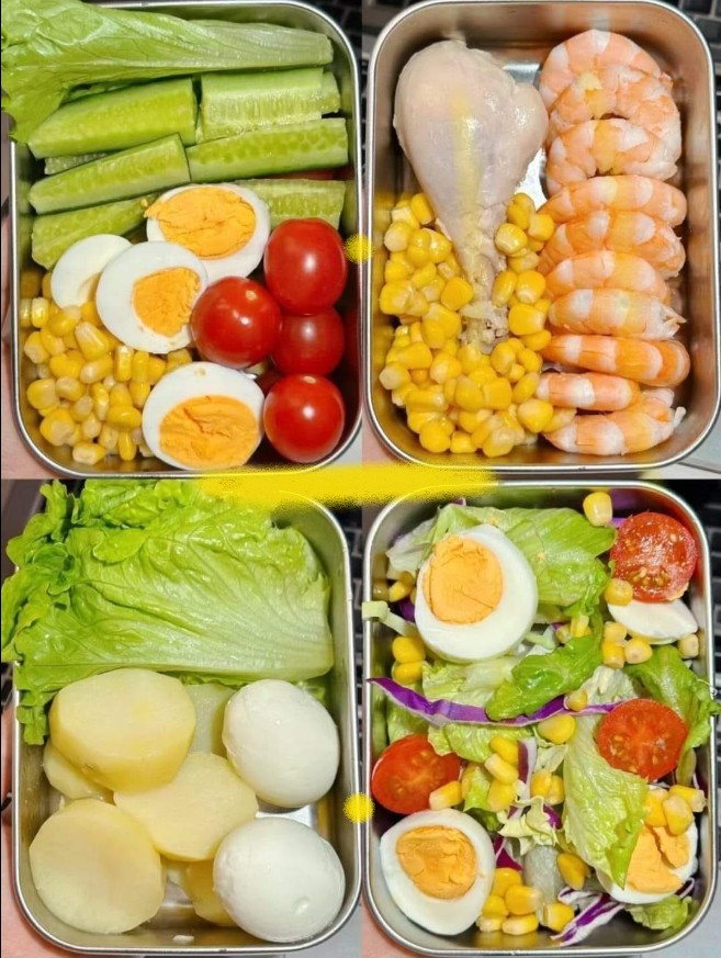 Different meal boxes