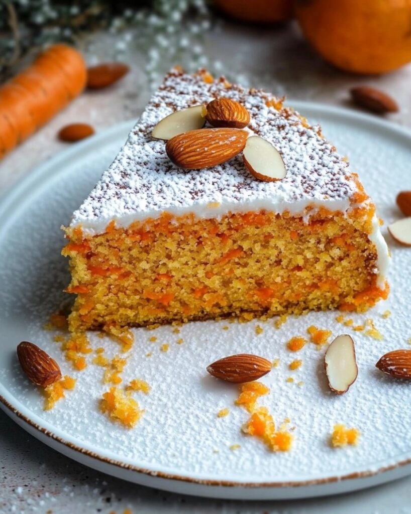 Coconut, Carrot and Almond Cake 🍰🥥🥕A rich and aromatic dessert, perfect for a healthy snack or an energizing breakfast!