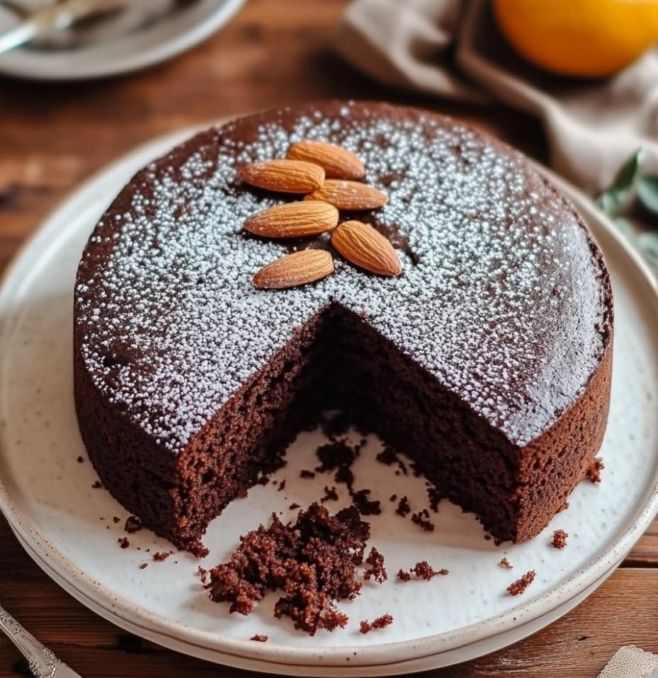 Chocolate and Almond Cake