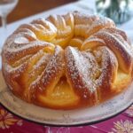 Orange brioche swirl