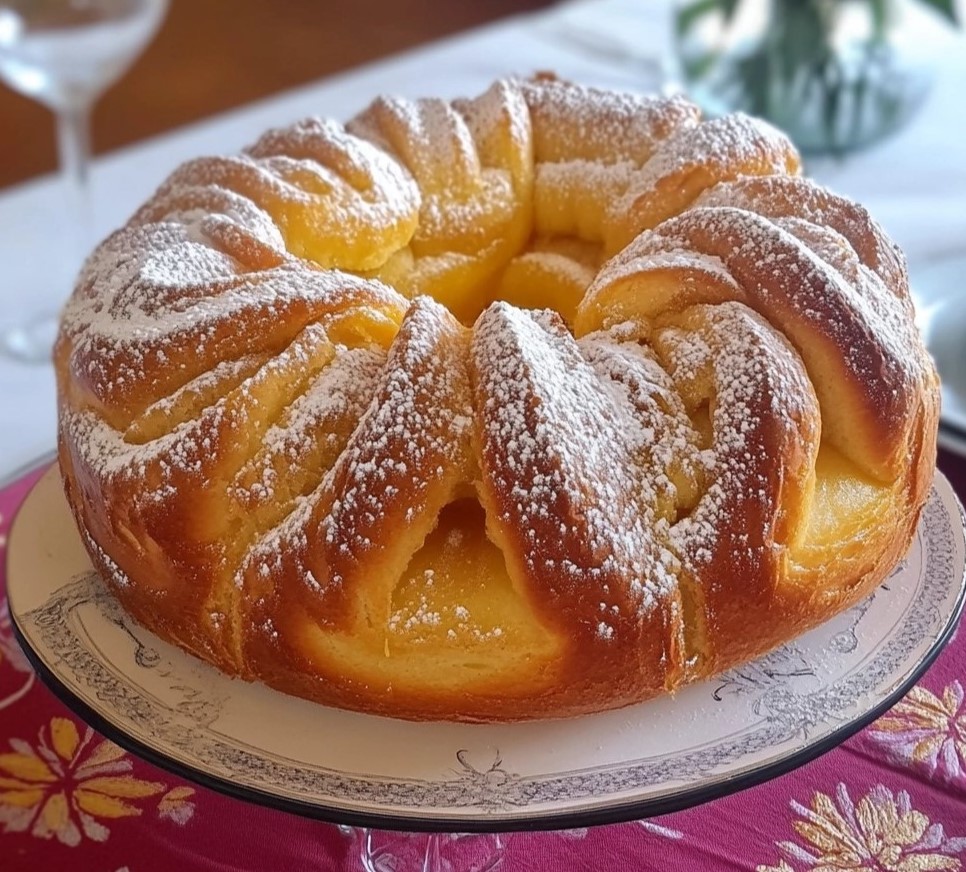 Orange brioche swirl