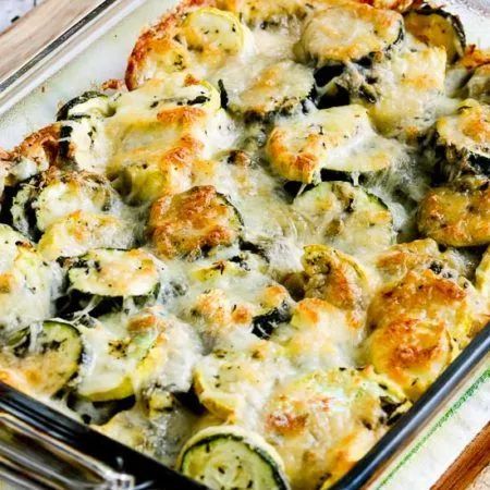 Baked Zucchini, Potatoes and Mozzarella