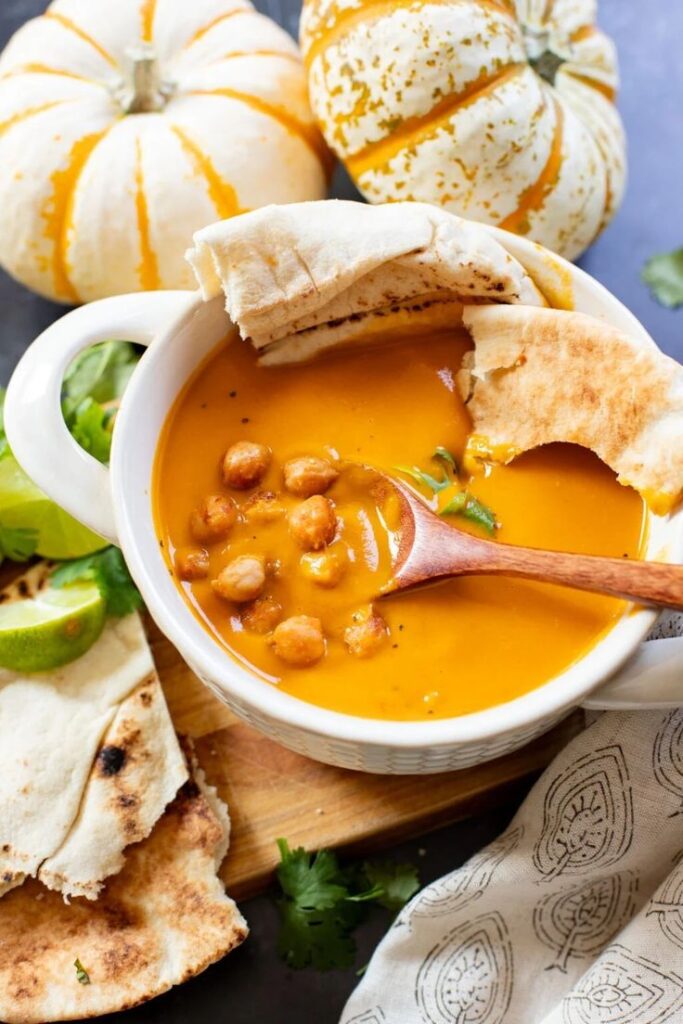 Chickpea and Pumpkin Soup