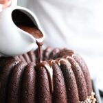 Irresistible Chocolate Cake with Chocolate Sauce