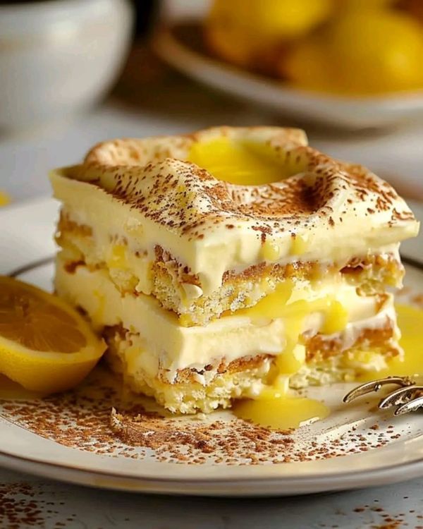 Delicious and refreshing, Lemon Tiramisu is a dessert that will conquer everyone with its freshness!