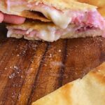 Schiacciata with Mortadella and Stracchino