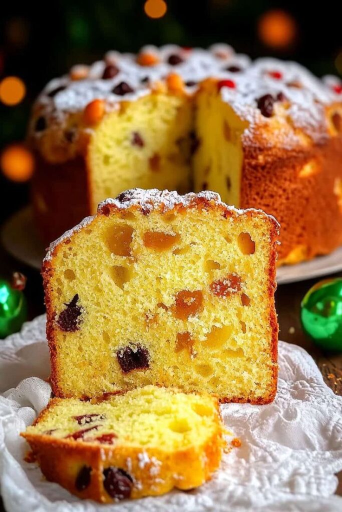 Panettone Cake with a Special Touch