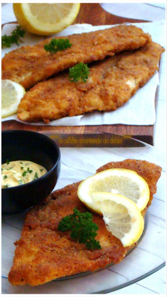 Breaded Swordfish Sicilian Style