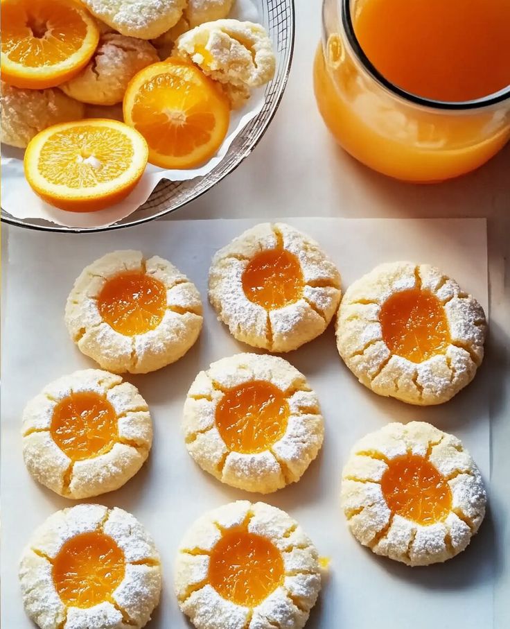 Almond and Orange Zest Cookies