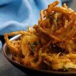 Red onion fritters