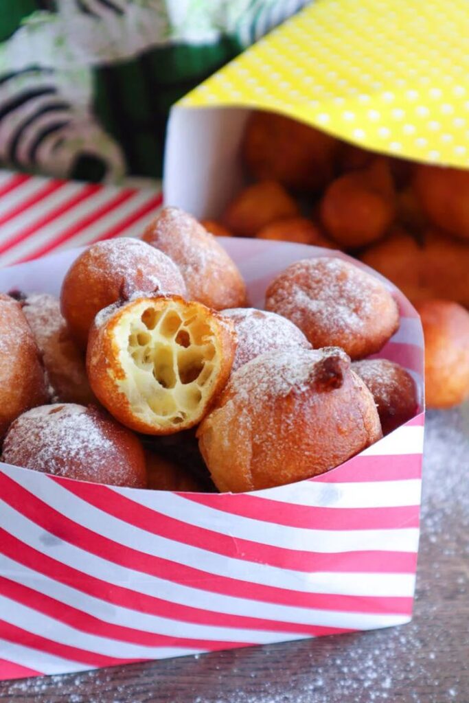 RECIPE FOR PUFFED DOUGHNUTS