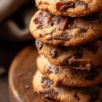 Chocolate and brown sugar cookies