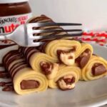 NUTELLA CREPE ROLLS