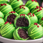 Grinch Oreo Balls – Festive, Minty, and Packed with Holiday Cheer!