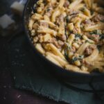 Creamy Pasta with Speck and Sausage