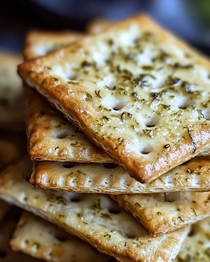 Quick and Crunchy Crackers