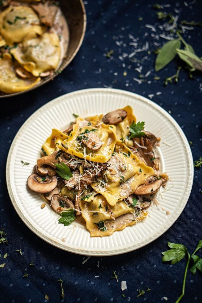 MUSHROOM RAVIOLI