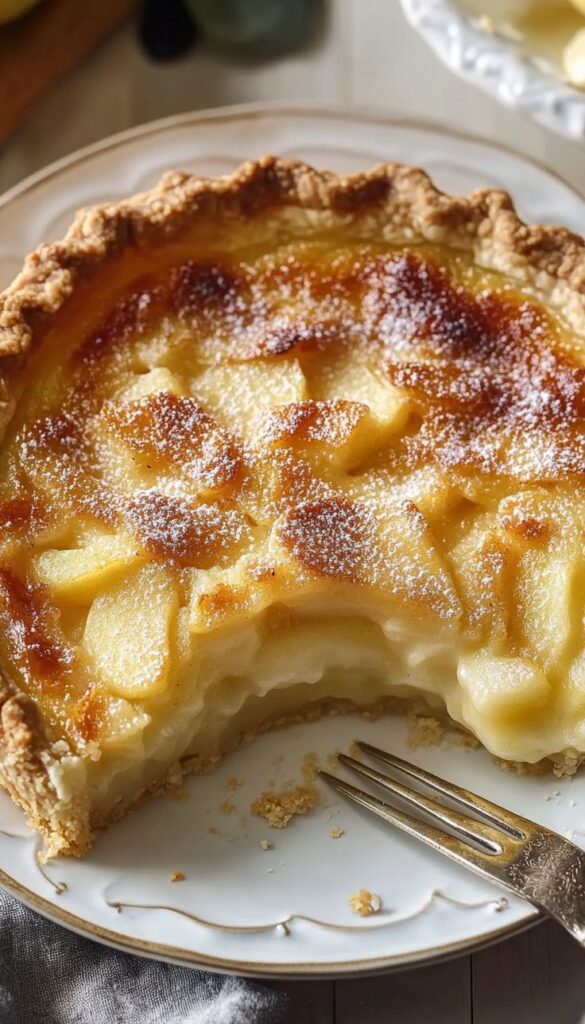 Apple Pie with Custard