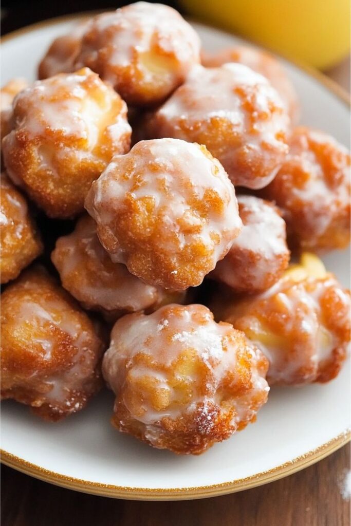 Apple Fritters in 5 Minutes!