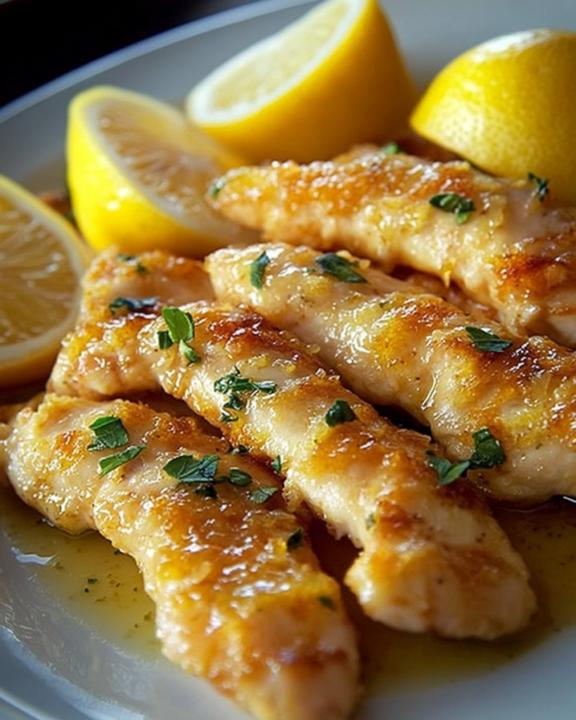 Lemon Chicken Strips