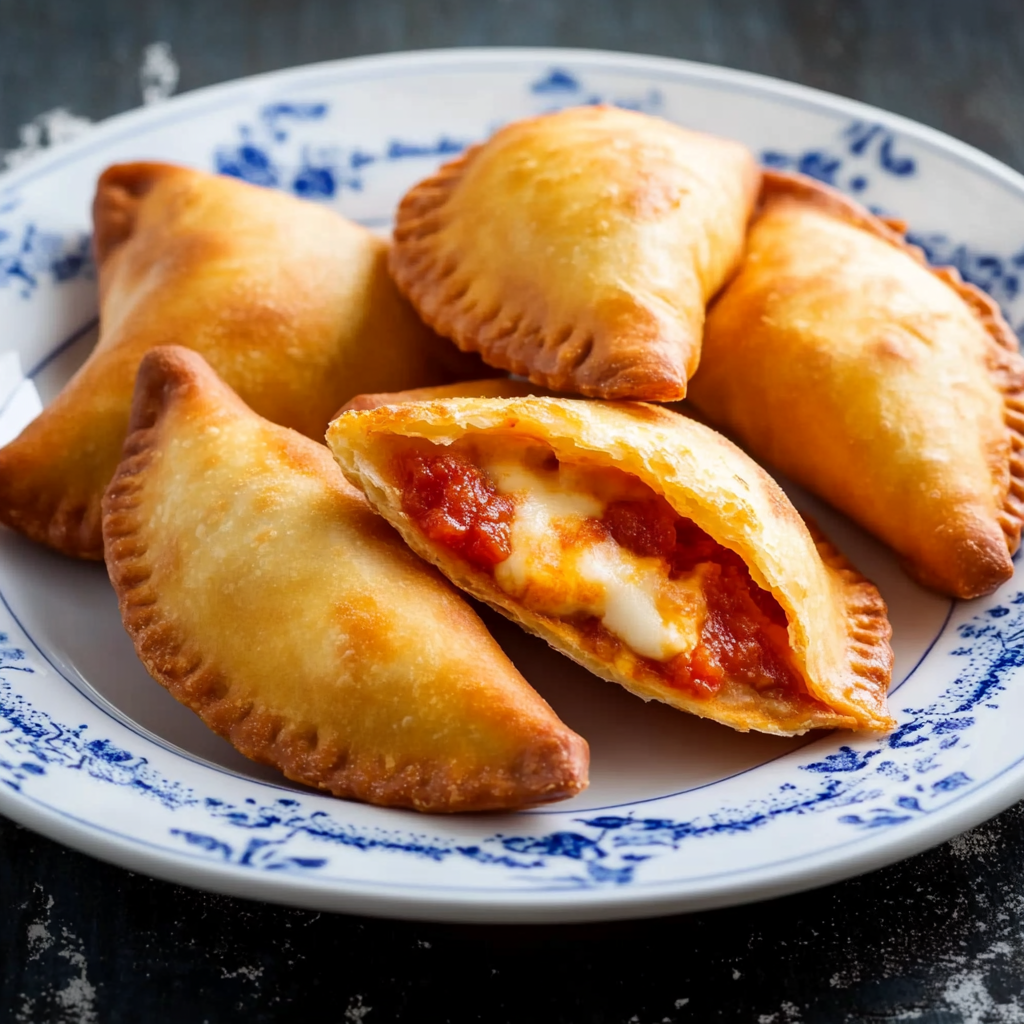 Crispy and Stringy Fried Panzerotti