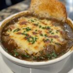 Easy French Onion Soup – Rich, Savory, and Comforting—Perfect for a Cozy Night In!